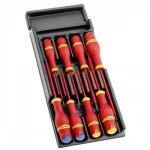 Coffret de 8 tournevis protwist� 1 / 3 isol�s 1000v facom