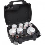 Coffret 9 tr�pans bim�tal - 8% cobalt - s�rie 42 erko