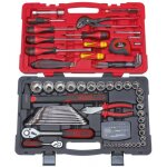 Coffret de douilles et accessoires ultimate 1 / 4'' - 1 / 2  - 101 pices ks tools