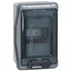 Coffret �lectrique �tanche - 1x6 modules - 1 rang�e - plexo 3 legrand