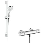 Colonne de douche thermostatique combi crometta vario / ecostat 1001 cl hansgrohe