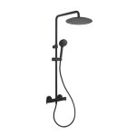 Colonne de douche thermostatique - noir - blautherm ramon soler