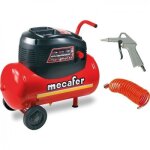 Compresseur d'air 24l horizontal 1. 5hp 8 bar mecafer Compresseur d'air 24l horizontal 1. 5hp 8 bar mecafer