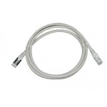 Cordon de brassage gris 4 paires rj45 s / ftp cat. 6a lszh - longueur 1 m�tre genesia