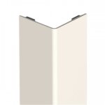 Cornire murale antichoc adhsive - pvc beige - 3 m - 57x57 mm dinac