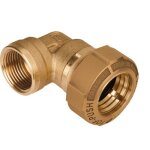 Coude 90� pour tube pe - serrage ext�rieur - f3 / 4  - 25 - tof push ot effebi