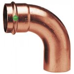 Coude cuivre 90� m�le / femelle � sertir - diam�tre 18 viega