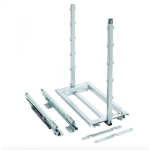 Coulissant meuble bas de cuisine - 400 mm - blanc - dispensa junior 3 kesseb�hmer