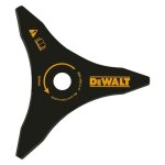 Couteau � herbe pour d�broussailleuse - 3 lames et dents 250 mm dewalt
