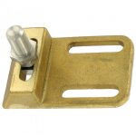 Crapaudine de portail rglable - pivot 12 mm ? cupro - aluminium tirard