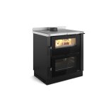 Cuisinire  bois - noir - verona xxl encastrable - 7, 0 kw la nordica extraflame