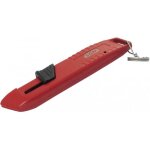 Cutter en zamak � lame auto - r�tractable avec clip de s�curit� en inox sam outillage