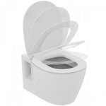 Cuvette wc suspendue carne avec chasse directe - connect ideal standard