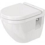 Cuvette wc suspendue compacte 480 mm - compact starck 3 duravit
