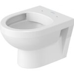 Cuvette wc suspendue compacte sans bride compact durastyle basic rimless duravit