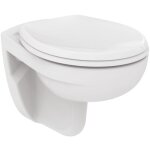 Cuvette wc suspendue - sans bride avec abattant - matura porcher