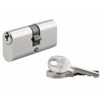 Cylindre double vari� � profil ovale - laiton nickel� fth thirard