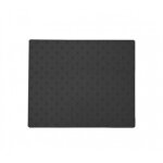 Dalle podotactile � picots en caoutchouc - 810 x 620 mm - noir viso