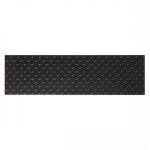 Dalle podotactile pu auto - adhsive grand format - 1400 x 400 mm - noir dinac