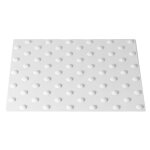 Dalle podotactile - zone de danger - adhésive - 445x400 mm - blanc wattelez Dalle podotactile - zone de danger - adhésive - 445x400 mm - blanc wattelez
