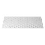 Dalle podotactile - zone de danger - adhésive - 815x400 mm - blanc wattelez Dalle podotactile - zone de danger - adhésive - 815x400 mm - blanc wattelez
