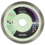 Disque diamant � jante continue ultra c�ram - 125 x 22, 2 mm sidamo