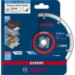 Disque � tron�onner diamant xlock expert pour le m�tal diam�tre 125 mm bosch