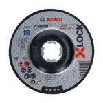 Disque � tron�onner pour m�tal 125 mm � moyeu d�port� - syst�me x - lock bosch