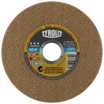 Disques � tron�onner - premium moyeu plat - coupe m�taux non ferreux - 125 tyrolit