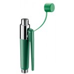 Douchette lave - yeux de scurit murale 1 sortie + plaque signaltique delabie