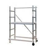 Echafaudage aluminium - hauteur de travail 3 m - partner duarib Echafaudage aluminium - hauteur de travail 3 m - partner duarib
