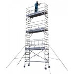 Echafaudage roulant aluminium totem 2 line 250 3. 85m - 5. 85m tubesca