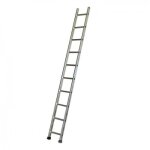 Echelle aluminium simple - 10 échelons - hauteur de travail 3, 90 m escalux Echelle aluminium simple - 10 échelons - hauteur de travail 3, 90 m escalux