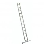 Echelle aluminium simple - 13 échelons - hauteur de travail 4, 80 m escalux Echelle aluminium simple - 13 échelons - hauteur de travail 4, 80 m escalux