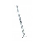 Echelle coulissante  corde - 2x15 chelons - hauteur de travail 8, 50 m escalux