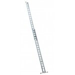 Echelle coulissante  corde - 2x19 chelons - hauteur de travail 10, 50 m escalux