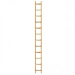 chelle de couvreur - bois - entraxe 25 cm - 4, 50 m outifrance