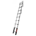 Echelle tlescopique de meunier - hauteur de travail 2, 45m - loft mini tlesteps