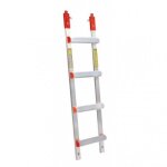 Echelle de toit aluminium longueur 5, 85 m - pack 390 duarib