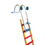 Echelle de toit en bois 15 barreaux - 4 m�tres + crochet de faitage duarib