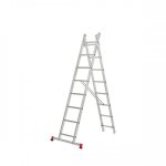 Echelle transformable 2 plans - 2x8 échelons - hauteur de travail 3, 40m escalux Echelle transformable 2 plans - 2x8 échelons - hauteur de travail 3, 40m escalux