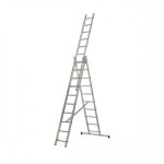 Echelle transformable 3 plans - 3x10 échelons - hauteur de travail 5, 96 m escalux Echelle transformable 3 plans - 3x10 échelons - hauteur de travail 5, 96 m escalux