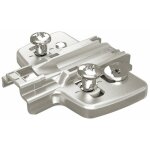 Embase pour ferrure d'angle avec vis euro pr�mont�es - d 1, 5 mm - 1 pi�ce hettich