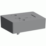 Embout pour seuil  rupture de pont thermique sur ferrure gu 937 - dormant 67 mm ferco