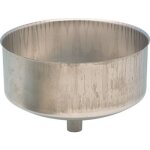 Entonnoir de purge inox - simple paroi - diamtre 125 mm ten