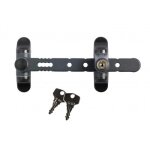 Entrebilleur de scurit  cl pour fentre 1 ou 2 vantaux - airlock anthracite socona
