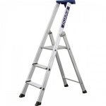 Escabeau 3 marches professionnel en aluminium - pro 54 duarib