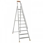 Escabeau  super pro  mp 2370 - 10 marches - hauteur 4, 20 m tubesca