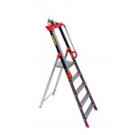 Escabeau pro'up - 5 marches serties - charge maxi 150 kg centaure