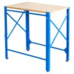 tabli de chantier pliant 800 x500x 840 mm outifrance